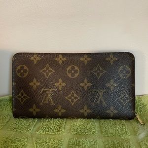 Louis Vuitton wallet.